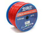 Absolute SPW-0-50RD 1/0 Gauge Ft Red Xtreme Twisted Power/ground Battery Wire. Fixed Price $79.99.