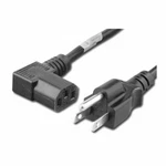 6 18AWG Heavy Duty Us 3-PRONG To Left-angled IEC320 C13 Ac Power Cord Cable. Fixed Price $18.03.