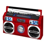 Retro Style 80'S Street Bluetooth Boombox With Radio, Cd Player. Fixed Price $269.00.