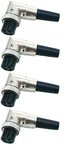Lot Kalibur CBC4RX Radio Microphone Plug Connector Pin Female Right Angle. Fixed Price $37.95.