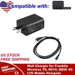 Wall Charger For Franklin Wireless T9, R910, R850 4G Lte Mobile Hotspots. Fixed Price $12.68.