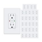 Electeck 30 Pack Gfci Outlets 15 Amp, Outdoor Weather Resistant (wr), Self-te.... Fixed Price $216.21.