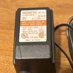 Genuine Oem Sony AC-T127 Adapter Power Supply Output 9V 200 Ma AC-T120. Fixed Price $19.99.