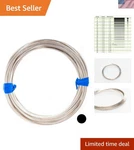 Versatile 5FT 24 Gauge Sterling Silver Wire - Round Half Hard For Craft Projects. Fixed Price $61.99.