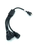 C2G 3FT 1-TO-4 Power Cord Splitter Nema 5-15P 4X 5-15R 29806. Fixed Price $9.00.