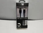 Just Wireless 10' Type C-to-usb Cable For Samsung Note S8 Plus- Black. Fixed Price $8.99.