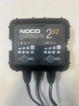 Noco GENIUS2X2 4A 2-BANK Smart Battery Charger 6V 12V Lead Acid Lithium. Fixed Price $55.00.