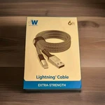 Just Wireless Lightning Cable&clip Xtra Strength 6FT Iphone Apple Mfi Certified. Fixed Price $14.95.