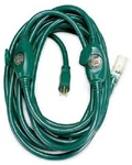 Master Electric 09001ME 25' 14/3 Sjtw Multi Outlet Green Outdoor Extension Cord. Fixed Price $58.93.