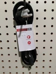 Radioshack 6-FOOT Power Cord With Right-angle Plug, 6100411. Fixed Price $5.00.