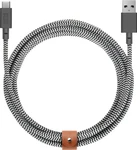 Native Union 10' Type C-to-usb Cable Zebra. Fixed Price $12.95.