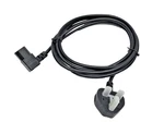 Phino KM69214 10A 240V Fused Uk Power Cord, 8 Feet With PHS-301RL. Fixed Price $31.49.