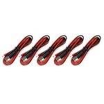 (5) Pack Of 2FT. 2.1MM X 5.5MM Barrel Power Plug To Bare Open Ended Cables. Fixed Price $11.00.