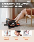 Yagud Electric Ellipse Leg Exerciser 13 Adjustable Quiet ZF-0801 Orange. Fixed Price $70.25.