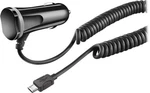 Insignia - Micro Usb 12W / 2.4AMP Vehicle Charger 6 Ft Coiled Cord Black. Fixed Price $9.79.