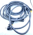 Volex Lot Of 3 Power Cord Nema 5-20P Plug C19 Lock Connector E62405SP Working. Fixed Price $75.00.