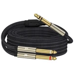 Ztoxlr 1/4 Inch Trs Stereo Y-splitter Insert Cable, Male Jack Dua.... Fixed Price $13.35.