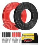 Battery Cable 6 Awg Black Red Tinned Copper Lugs Faststorm Gauge. Fixed Price $59.99.