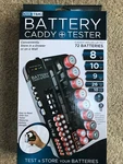 Battery Caddy + Tester. Brand: Geek Tek. Tests & Holds 72 Batteries. New!. Fixed Price $7.99.