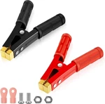 Battery Charger Clamps 1000A Pair, Jumper Pure Copper, Cable Ends 6 In. Fixed Price $19.19.