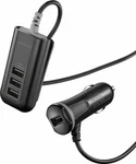 New Insignia 4-PORT Smart Charging Car Charger 38 Watts 5' Ft Cable NS-MDC8U4N. Fixed Price $19.99.