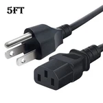 Prong Ac Standard Power Cord 5FT 125V 10 Amps Nema 5-15P Iec 60320 C13. Fixed Price $5.99.