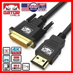 Dvi-d Hdmi Dual Link Cable Male Hdtv Pc Laptop 1080P Monitor Display Adaptor. Fixed Price $9.25.