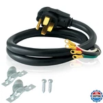 Eastman Feet Electric Range Cord, 50 Amps 4-PRONG Wire, 61247. Fixed Price $48.07.