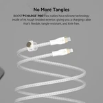 Oem Belkin Genuine Boostcharge Pro Flex Braided Usb Type To Iphone Cable 9.5FT. Fixed Price $12.00.