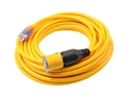 Century D14412050YL Pro Lock 12/3 Sjtw Lighted Extension Cord, Yellow, 50FT. Fixed Price $71.68.