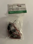 Radio Shack Heavy Duty 9V Battery Snap Connectors (3) 270-324 Tandy New Nos. Fixed Price $7.99.