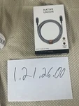 Native Union Belt Cable Xl 10' Lightning Mfi-certified To Usb-c Zebra. Fixed Price $17.36.