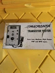 Micronta Dynamic Transistor Tester 22-024 Radio Shack New. Fixed Price $44.99.