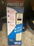 Tripp Lite, Striker, Surge Protection, 6' Cord, 7 Outlets, Led Protected Toggle. Fixed Price $24.95.