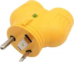 Parkworld 60882 Adapter Rv 30A Plug TT-30P To (2) 5-20R(T-BLADE 5-15R)RECEPTACLE. Fixed Price $26.95.