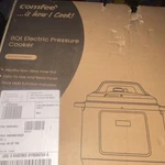 Comfee' Electric Pressure Cooker 8QT Non-stick Inner Pot CPC80116MBMS. Fixed Price $69.99.