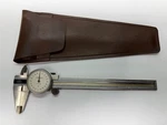 Helios Fowler 52-010-006 .001" Dial Caliper Gauge W/ Pouch Germany. Fixed Price $29.99.