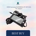 Oem Samsung SAD03612A-UV 12V 3.0A Ac Adapter. Fixed Price $17.02.