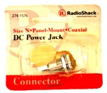 Radioshack Size "n" Panel Mount Dc Power Plug Coaxial 274-1576 New In Package. Fixed Price $5.95.