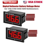 2 Pack 5-130V Battery Meter Charge Gauge Digital Voltage Display Monitor. Fixed Price $9.49.