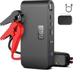 Bookoo Car Battery Starter 4000A,16000MAH Portable Jumper Cables Fo. Fixed Price $47.99.
