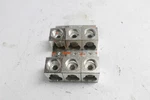 Lot Of 6 Ilsco D3121 Mechanical Aluminum Lug 750MCM-1/0. Fixed Price $35.38.