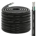 Sjoow 14/3 Wire 50FT Tinned Copper Awg Portable Power Cable, Gauge Co.... Fixed Price $67.93.
