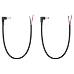 Dc Power Pigtail Cable, 2-PACK 3.5MM X 1.35MM 90 Degree Right Angle Barrel Ma. Fixed Price $13.15.