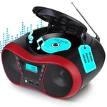 M-amazup Boombox Cd Portable, Players For Home, Radio Red. Fixed Price $71.99.