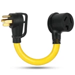 Aqqhsain Nema 14-50P To 10-30R Power Cord Adapter Prong Male Plug Yellow. Fixed Price $30.28.