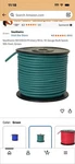 Southwire 56133023 Primary Wire; 10-GAUGE Bulk Spool; 100-FEET; Green. Fixed Price $15.00.