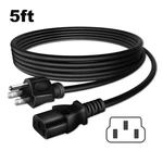 5FT Ul Ac Power Cord Cable For Qfx SBX-412216 2X 12INCH Professional Pa Speaker. Fixed Price $6.67.