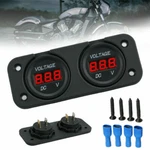 Dc 12/24V Car Dual Battery Red Led Digital Meter Boat Voltage Marine Gauge. Fixed Price $13.99.