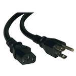 Tripp Lite 15FT Computer Power Cord Cable 5-15P To C13 10A 18AWG 15' (P006-015). Fixed Price $30.00.